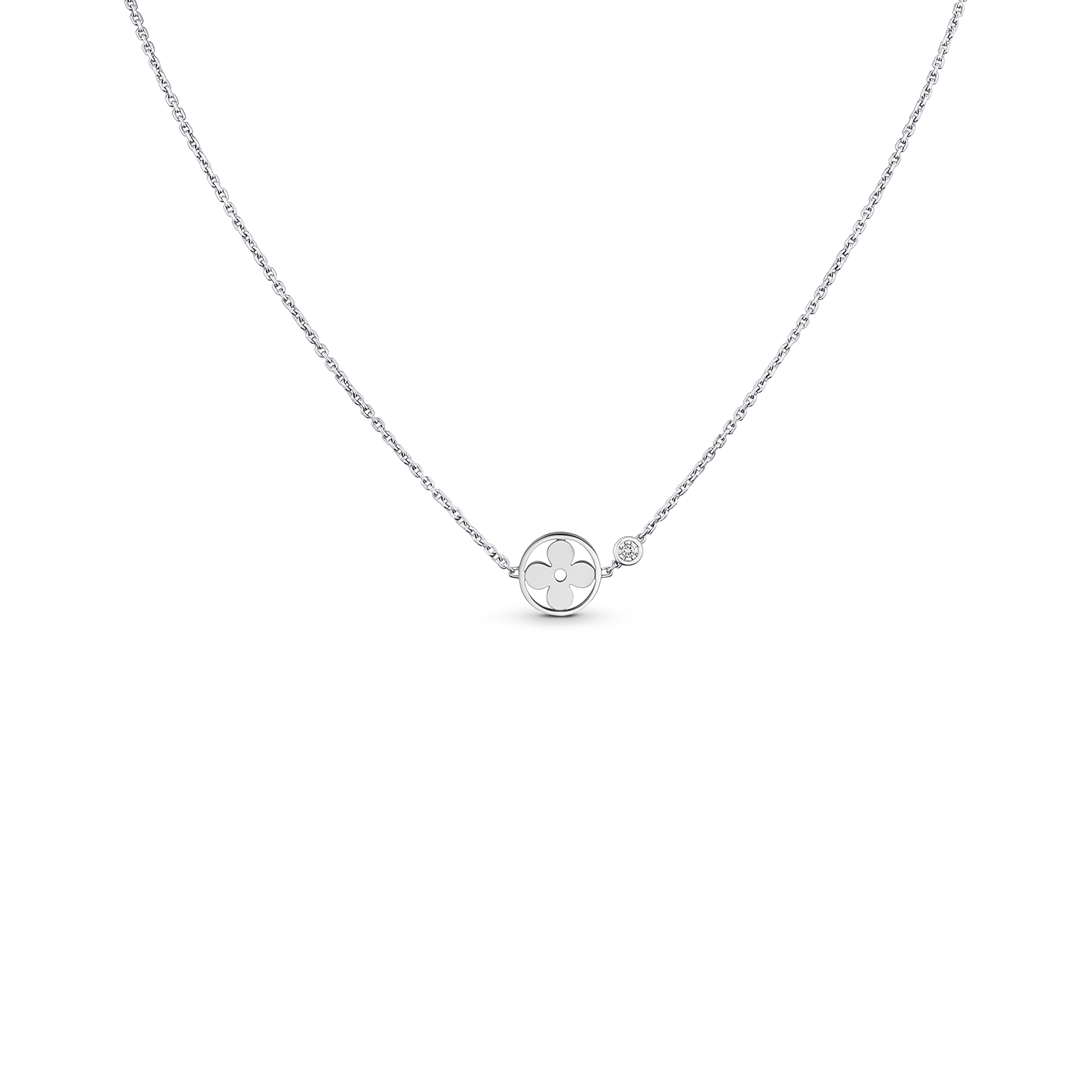 l**is v*t*n blossom pendant, white gold and Di*m*nd q93279